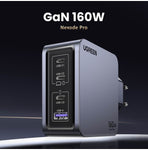 Ugreen Nexode Pro 160w USB-C Ladegerät 4-Ports Mini GaN Schnellladegerat